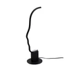 Azzardo FACE asztali lámpa fém, akril, fekete, fehér, LED, 20W, 3000-4000-6500K, 1600Lm - AZ-5467