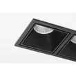 Azzardo OKOS beépíthető szpotlámpa fém, műanyag, fekete, LED, 20W, 3000-4000-6000K, 1300Lm - AZ-5995