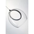 Azzardo  NICOLE függeszték fém, üveg, fekete, áttetsző, LED, 8W, 3000K, 640Lm - AZ-6195