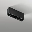 Azzardo TETRIX mennyezet lámpa fém, fekete, LED, 8W, 3000-4000-6000K - AZ-6280