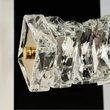 Azzardo  FLORENCE függeszték fém, kristály, üveg, arany, áttetsző, LED, 36W, 3000K, 2880Lm - AZ-6479