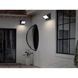 Azzardo  DURANTE kültéri fali lámpa mozgásérzékelővel fém, műanyag, fekete, fehér, LED, 21W, 2800-4000-6000K, IP54 - AZ-6536