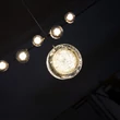 Azzardo  EUFORIA függeszték fém, üveg, arany, áttetsző, LED, 6W, 3000K, 450Lm - AZ-6735