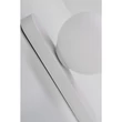 Azzardo  ELMO fali lámpa fém, üveg, fehér, LED, 5W, 3000K, 375Lm - AZ-6799