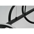 Azzardo  MEMPHIS függeszték fém, akril, fekete, fehér, LED, 55W, 2800K, 2580Lm - AZ-6815