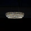 Azzardo  BARLETTA függeszték fém, kristály, arany, áttetsző, LED, 180W, 3000K - AZ-6904