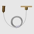Azzardo  SUSPENSION kiegészítő Sigma mágneses sínrendszerhez fém, arany - AZ-7102