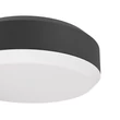 Eglo FORNACI kültéri fali lámpa fém, műanyag, fekete, fehér, LED, 3000K, 10.8W, 960lm, IP54 - 900673