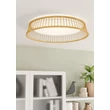 Eglo LUPPINERA mennyezet lámpa fém, fa, műanyag, barna, fehér, LED, 3000K, 20W, 2400lm - 900797