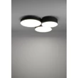 Eglo BARBANO-Z mennyezet lámpa fém, textil, műanyag, fekete, fehér, LED, 2700K-6500K, 22.5W, 2550lm - 900853