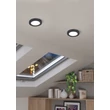 Eglo FUEVA FLEX beépíthető szpot lámpa fém, műanyag, fekete, fehér, LED, 3000K, 5.5W, 650lm - 900931