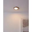 Eglo FUEVA FLEX beépíthető szpot lámpa fém, műanyag, nikkel, fehér, LED, 3000K, 5.5W, 650lm - 900933