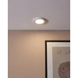 Eglo FUEVA FLEX beépíthető szpot lámpa fém, műanyag, fehér, LED, 4000K, 5.5W, 700lm - 900935