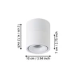 Eglo BOHOYO mennyezet lámpa fém, műanyag, fehér, LED, 8W, 3000K, 1000 Lm - 901043