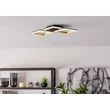 Eglo CALLIERA mennyezet lámpa fém, műanyag, fekete, fehér, bronz, LED, 20W, 4000K, 2500 Lm - 901222