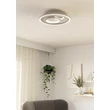 Eglo TIRIOLO mennyezet lámpa fém, műanyag, fehér, ezüst, LED, 22,5W, 4000K, 2850 Lm - 901246