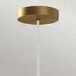 Elstead BIJOU függeszték fém, üveg, arany, fehér, LED, 20W, 3000K, 1060 Lm - ELS-ALM-BIJOU-P3-GD