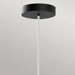 Elstead BIJOU függeszték fém, üveg, fekete, fehér, LED, 20W, 3000K, 1060 Lm - ELS-ALM-BIJOU-P3-MB