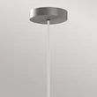 Elstead BIJOU függeszték fém, üveg, nikkel, fehér, LED, 20W, 3000K, 1060 Lm - ELS-ALM-BIJOU-P3-PN