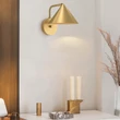 Elstead REMYCK fali lámpa fém, arany, E27 - ELS-ALM-REMYCK-1WB-GD