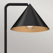 Elstead REMYCK állólámpa fém, fekete, E27 - ELS-ALM-REMYCK-FL-BK