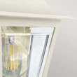 Elstead DECO LANE kültéri fali lámpa fém, múanyag, krém, áttetsző, E27, IP44 - ELS-DECO-LANE7-CREAM