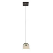 Elstead ARCO függeszték fém, üveg, fekete, áttetsző. LED, 43W, 3000K, 2150 Lm - ELS-HK-ARCO-LED-LP-117-BX