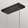 Elstead ARCO függeszték fém, üveg, fekete, áttetsző. LED, 43W, 3000K, 2150 Lm - ELS-HK-ARCO-LED-LP-117-BX