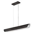 Elstead ARCO függeszték fém, üveg, fekete, áttetsző. LED, 43W, 3000K, 2150 Lm - ELS-HK-ARCO-LED-LP-117-BX