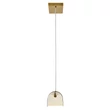 Elstead ARCO függeszték fém, üveg, sárgaréz, áttetsző. LED, 43W, 3000K, 2150 Lm - ELS-HK-ARCO-LED-LP-117-HB