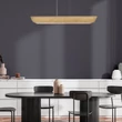 Elstead ARCO függeszték fém, üveg, sárgaréz, áttetsző. LED, 43W, 3000K, 2150 Lm - ELS-HK-ARCO-LED-LP-117-HB