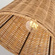 Elstead ARTI fali lámpa fém, rattan, fekete, barna, E27 - ELS-HK-ARTI-1W-BK-NR