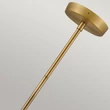 Elstead CEDRIC függeszték fém, üveg, sárgaréz, opál, E27 - ELS-HK-CEDRIC-P-M-BR