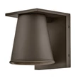 Elstead HANS kültéri fali lámpa fém, bronz, GU10, 8W, 2700K, 560 Lm, IP44 - ELS-HK-HANS-S-ABZ