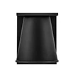 Elstead HANS kültéri fali lámpa fém, fekete, GU10, 8W, 2700K, 560 Lm, IP44 - ELS-HK-HANS-S-BLK
