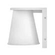 Elstead HANS kültéri fali lámpa fém, fehér,  GU10, 8W, 2700K, 560 Lm, IP44 - ELS-HK-HANS-S-WHT