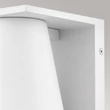 Elstead HANS kültéri fali lámpa fém, fehér,  GU10, 8W, 2700K, 560 Lm, IP44 - ELS-HK-HANS-S-WHT