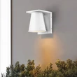 Elstead HANS kültéri fali lámpa fém, fehér,  GU10, 8W, 2700K, 560 Lm, IP44 - ELS-HK-HANS-S-WHT