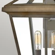 Elstead PALMA kültéri fali lámpa fém, üveg, bronz, áttetsző, E14, IP44 - ELS-HK-PALMA-M-BU