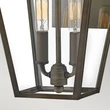 Elstead PALMA kültéri fali lámpa fém, üveg, bronz, áttetsző, E14, IP44 - ELS-HK-PALMA-M-BU