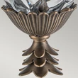 Elstead PLANTATION  kültéri fali lámpa fém, üveg, bronz, E27, IP44 - ELS-HK-PLANTATION-S-BU