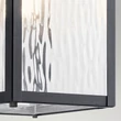 Elstead CAPPANNA kültéri fali lámpa fém, üveg, fekete, E27, IP44 - ELS-KL-CAPPANNA-M-BKT