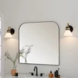 Elstead FARUM fürdőszobai fali lámpa fém, üveg, fekete, bronz, opál, G9, 3W, 3000K, 300 Lm,  IP44 - ELS-KL-FARUM1-BK-CPZ