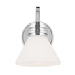 Elstead FARUM fürdőszobai fali lámpa fém, üveg, króm, opál, G9, 3W, 3000K, 300 Lm,  IP44 - ELS-KL-FARUM1-CH