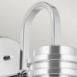 Elstead FARUM fürdőszobai fali lámpa fém, üveg, króm, opál, G9, 3W, 3000K, 300 Lm,  IP44 - ELS-KL-FARUM1-CH