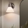 Elstead FARUM fürdőszobai fali lámpa fém, üveg, króm, opál, G9, 3W, 3000K, 300 Lm,  IP44 - ELS-KL-FARUM1-CH