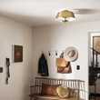 Elstead LUELLA függeszték fém, sárgaréz, E14 - ELS-KL-LUELLA-3P-BNB