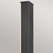 Elstead NOCAR kültéri fali lámpa fém, fekete, LED, 39W, 3000K, 1800 Lm, IP44 - ELS-KL-NOCAR-L-BK