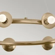 Elstead PALTA függeszték fém, pezsgő, bronz, E14 - ELS-KL-PALTA9-CPZ