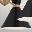Elstead PHIX függeszték fém, fekete, bronz, fehérE27 - ELS-KL-PHIX-3-CBB